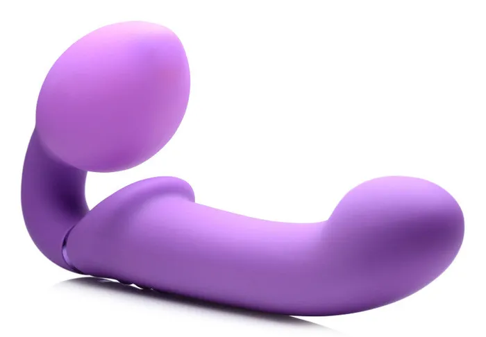 10x Ergo- Fit G-Pulse Inflatable and Vibrating Strapless Strap- on - Purple | XR Brands Strap U Female Sex Toys 10x Ergo- Fit G-Pulse Inflatable and Vibrating Strapless Strap- on - Purple | XR Brands Strap U Female Sex Toys