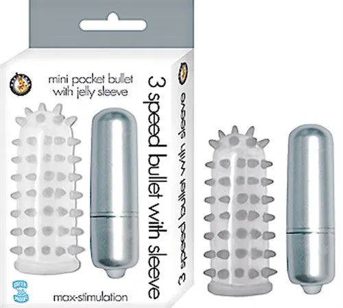3 Speed Bullet With Sleeve Nasstoys Female Sex Toys