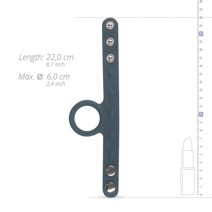 Adjustable Silicone Cock & Ball Strap | Boners Male Sex Toys