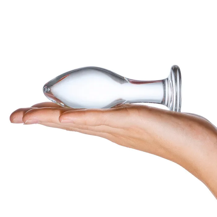 Anal Glas 4 Inch Classic Handblown Glass Butt Plug