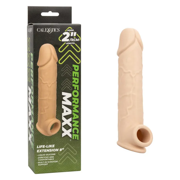Anal Performance Maxx Extension 8 Inch Ivory CalExotics