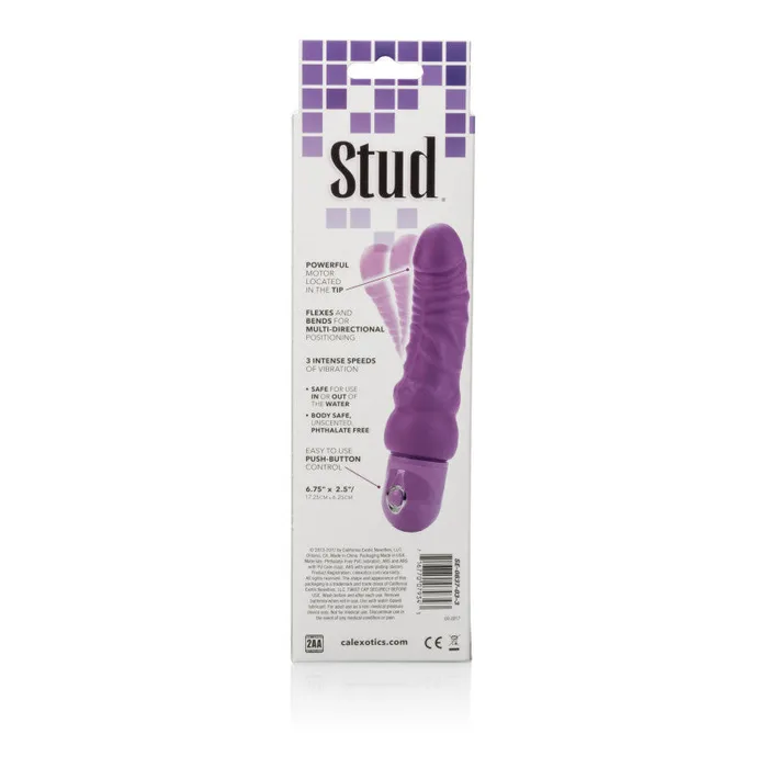 Bendie Power Stud - Curvy - Purple | CalExotics Vibrators Bendie Power Stud - Curvy - Purple | CalExotics Vibrators