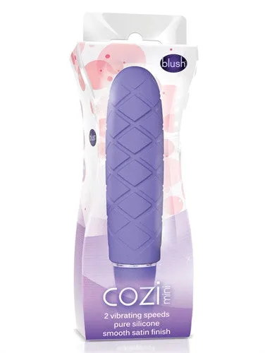 Blush Novelties Female Sex Toys Luxe Cozi Mini Periwinkle