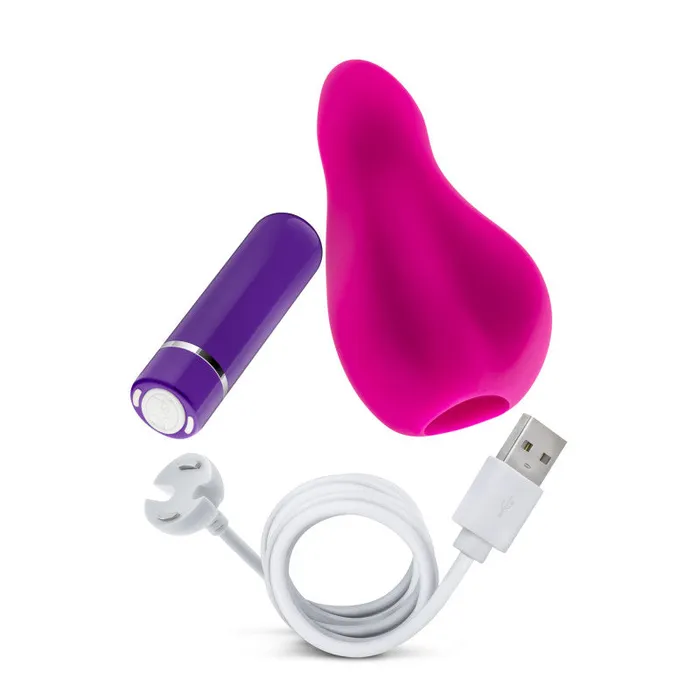 Blush Novelties Vibrators | Aria - Hot Tongue - Fuchsia