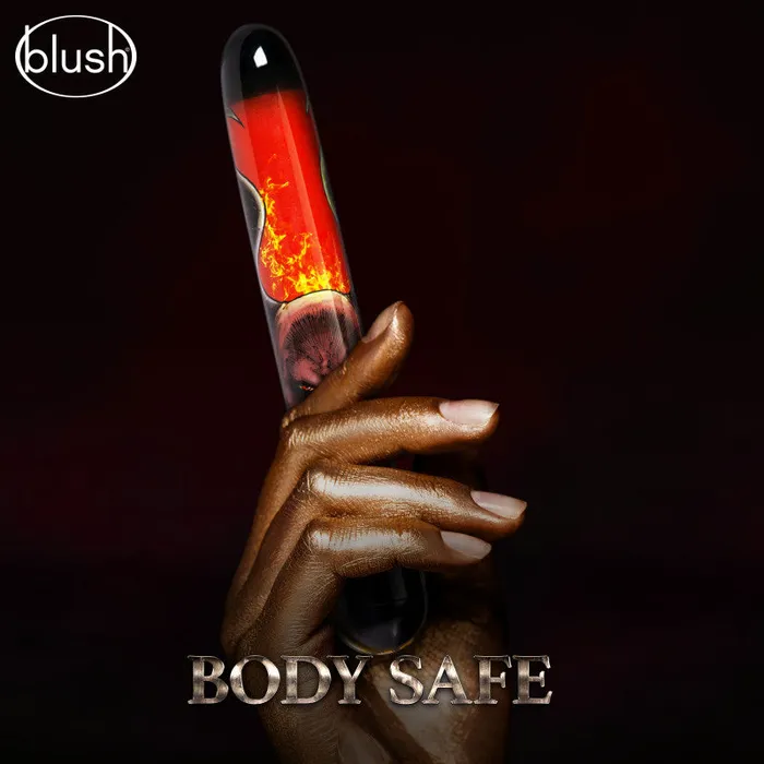 Blush Novelties Vibrators | The Realm - Minotaur - Red Blush Novelties Vibrators | The Realm - Minotaur - Red