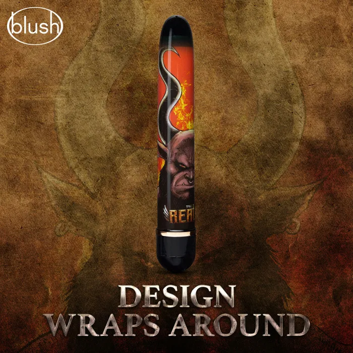 Blush Novelties Vibrators | The Realm - Minotaur - Red Blush Novelties Vibrators | The Realm - Minotaur - Red