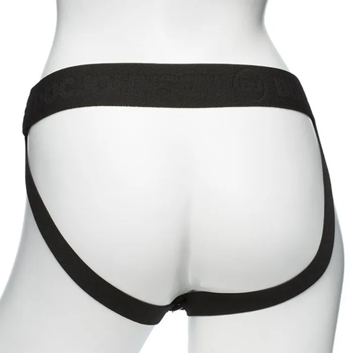 Body Extensions - Hollow Bulbed Strap-on 2-Piece Set - Black | Doc Johnson Female Sex Toys Body Extensions - Hollow Bulbed Strap-on 2-Piece Set - Black | Doc Johnson Female Sex Toys