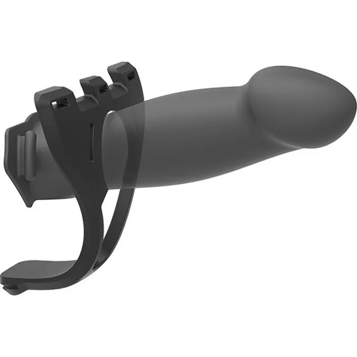 Body Extensions - Hollow Bulbed Strap-on 2-Piece Set - Black | Doc Johnson Female Sex Toys Body Extensions - Hollow Bulbed Strap-on 2-Piece Set - Black | Doc Johnson Female Sex Toys