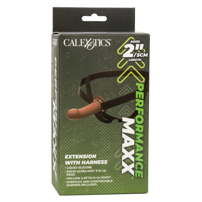 CalExotics Female Sex Toys | Performance Maxx Extension With Harness - Brown CalExotics Female Sex Toys | Performance Maxx Extension With Harness - Brown