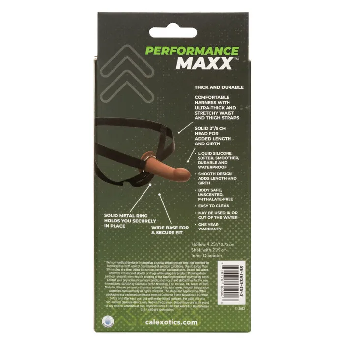 CalExotics Female Sex Toys | Performance Maxx Extension With Harness - Brown CalExotics Female Sex Toys | Performance Maxx Extension With Harness - Brown