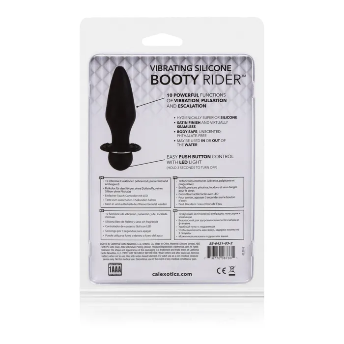 CalExotics Female Sex Toys | Vibrating Silicone Booty Rider CalExotics Female Sex Toys | Vibrating Silicone Booty Rider