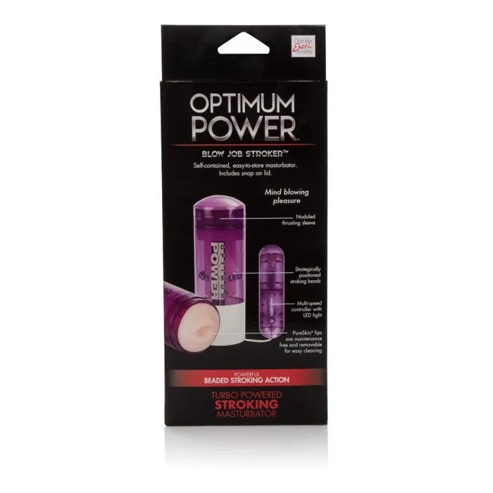 CalExotics Male Sex Toys | Optimum Power Blow Job Stroker Masturbator CalExotics Male Sex Toys | Optimum Power Blow Job Stroker Masturbator