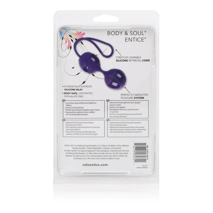 CalExotics Vibrators | Body and Soul Entice - Purple