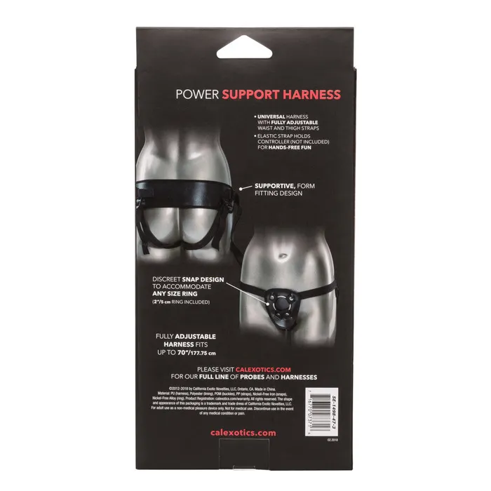 California Exotic Female Sex Toys | Universal Love Rider Power Adjustable Strap On Harness