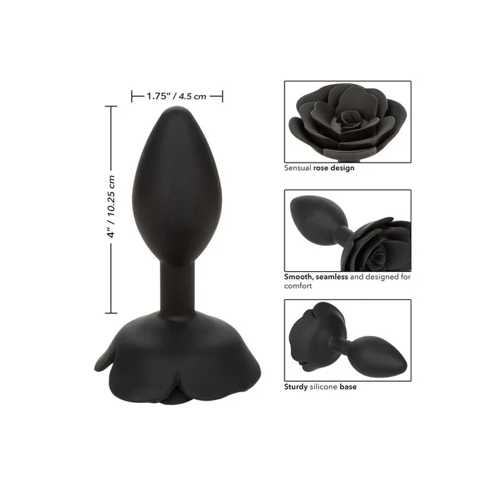 California Exotic Male Sex Toys | CalExotics Forbidden Large Rose Anal Plug California Exotic Male Sex Toys | CalExotics Forbidden Large Rose Anal Plug