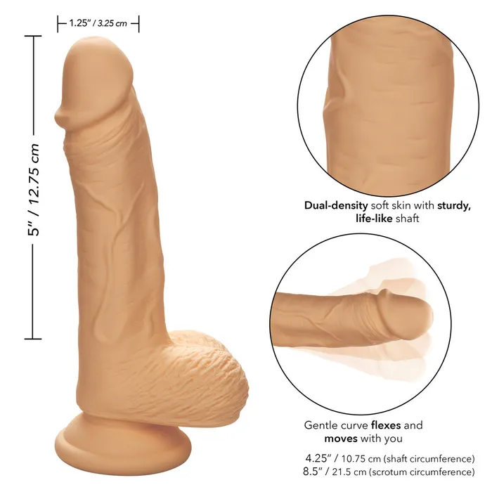 California Exotic Novelties Female Sex Toys | Dual Density Silicone Stud 5in Ivory California Exotic Novelties Female Sex Toys | Dual Density Silicone Stud 5in Ivory