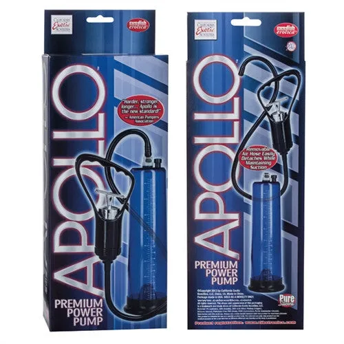 California Exotic Novelties Male Sex Toys | Apollo Premium Power Pump - Blue California Exotic Novelties Male Sex Toys | Apollo Premium Power Pump - Blue