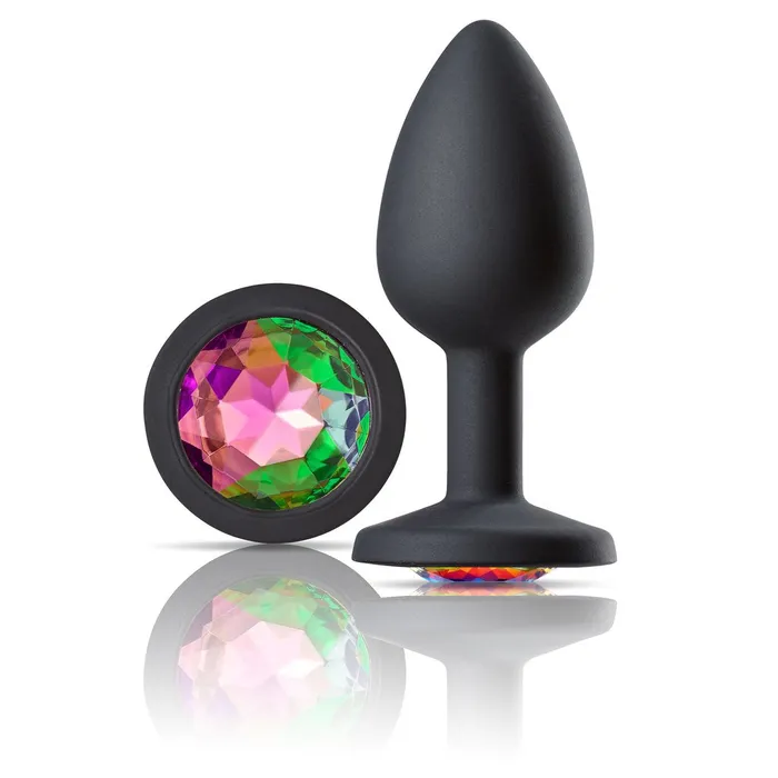 Cloud 9 Novelties Gems Jeweled Silicone Anal Plug - Small | Cloud 9 Novelties Male Sex Toys Cloud 9 Novelties Gems Jeweled Silicone Anal Plug - Small | Cloud 9 Novelties Male Sex Toys