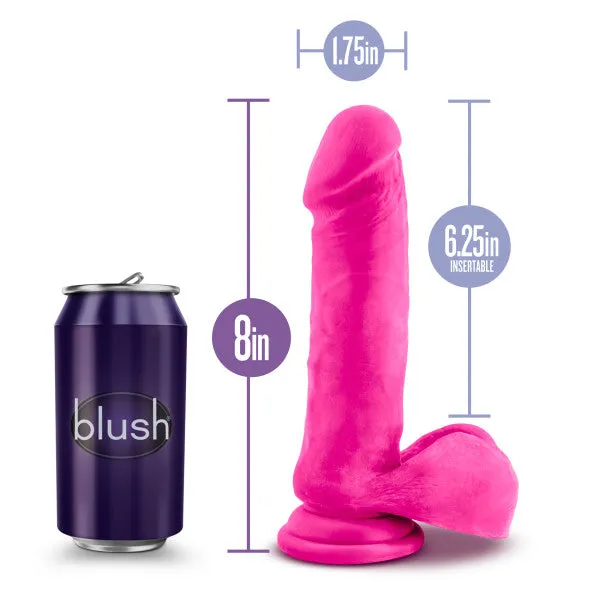 Dildos | Blush Novelties Au Naturel Bold Hero 8 In Dildo Pink