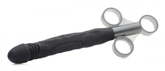 Dildos | XR Brands Master Series Jizz Shooter Silicone Dildo Lube Launcher