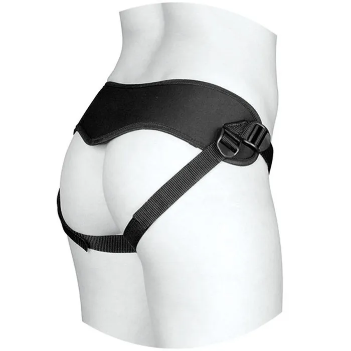 Doc Johnson Female Sex Toys | Vac-U-Lock - Supreme Harness With Vibrating Plug - Black Doc Johnson Female Sex Toys | Vac-U-Lock - Supreme Harness With Vibrating Plug - Black