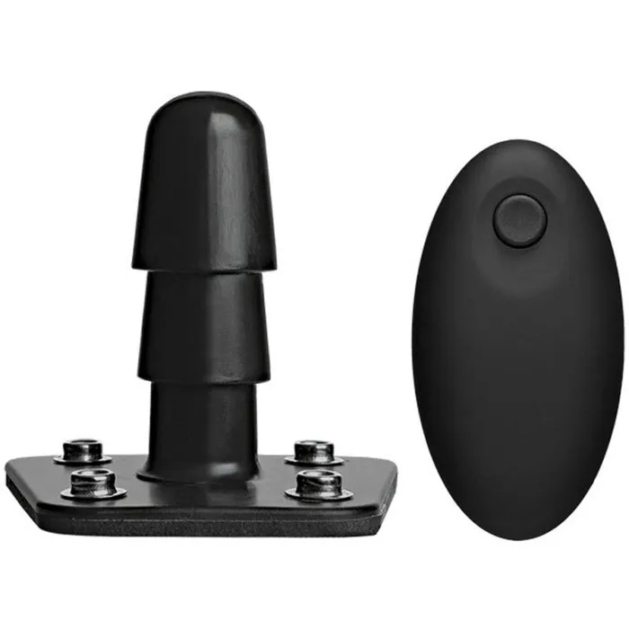 Doc Johnson Female Sex Toys | Vac-U-Lock - Supreme Harness With Vibrating Plug - Black Doc Johnson Female Sex Toys | Vac-U-Lock - Supreme Harness With Vibrating Plug - Black