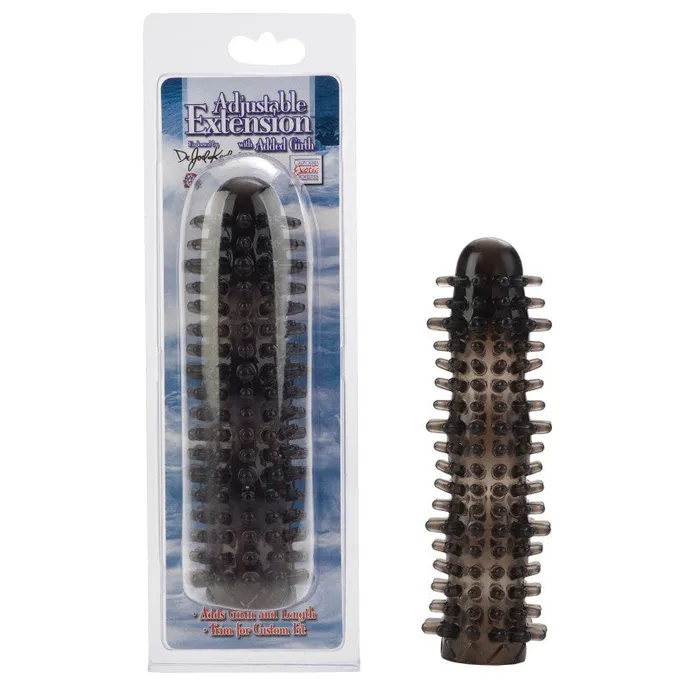 Dr. Joel Kaplan - Adjustable Extension With Added Girth - Smoke | CalExotics Male Sex Toys Dr. Joel Kaplan - Adjustable Extension With Added Girth - Smoke | CalExotics Male Sex Toys