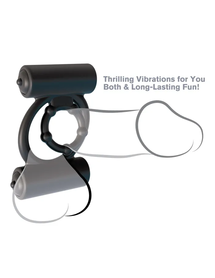 Fantasy C-ringz Extreme Double Trouble | Pipedream Products Male Sex Toys