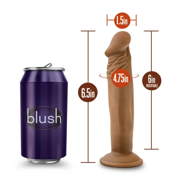 Female Sex Toys | Blush Novelties Dr Skin Dr Small 6in Dildo Mocha