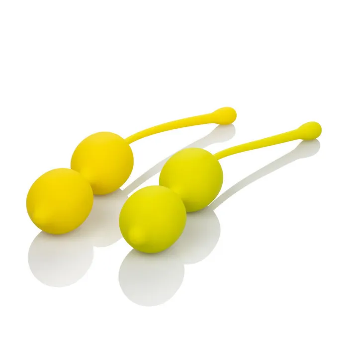 Female Sex Toys | CalExotics Kegel Training Set Lemon Female Sex Toys | CalExotics Kegel Training Set Lemon