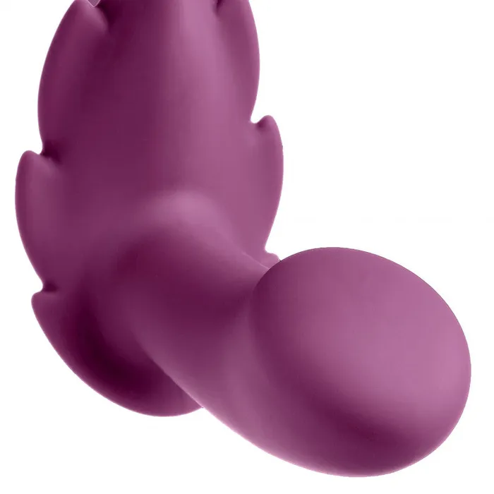 Female Sex Toys | Cloud 9 Novelties Partner Panty Leaf Vibrator With Remote Control - Plum Female Sex Toys | Cloud 9 Novelties Partner Panty Leaf Vibrator With Remote Control - Plum