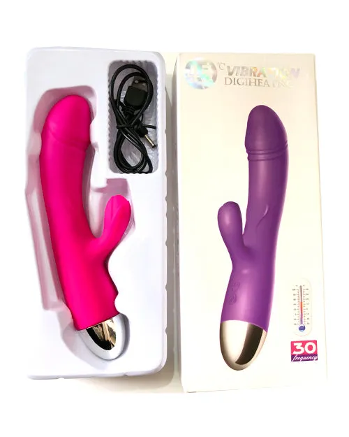 Female Sex Toys | trykartehai.com 45 Degree C Warming Body Pleasures Vibrator and USB Rechargeable