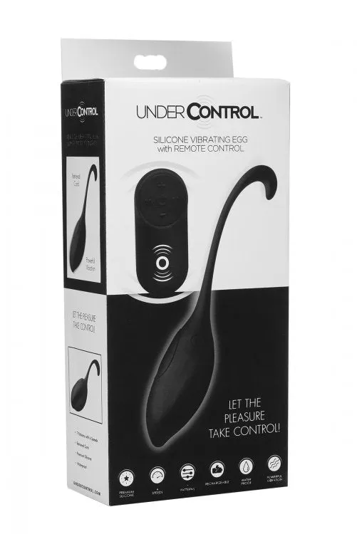 Female Sex Toys | Under Control Vibrating Egg W/ Remote - XR Brands