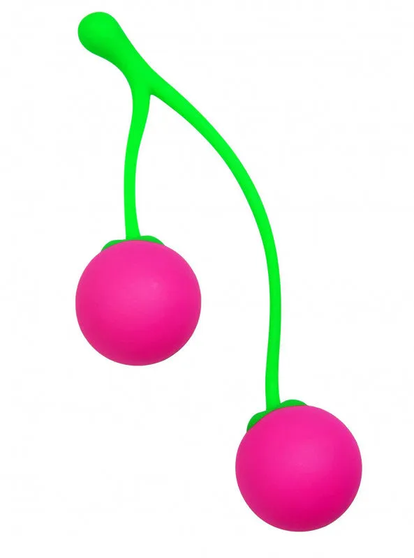 Frisky Charming Cherries Silicone Kegel Exercisers | XR Brands Frisky Female Sex Toys Frisky Charming Cherries Silicone Kegel Exercisers | XR Brands Frisky Female Sex Toys