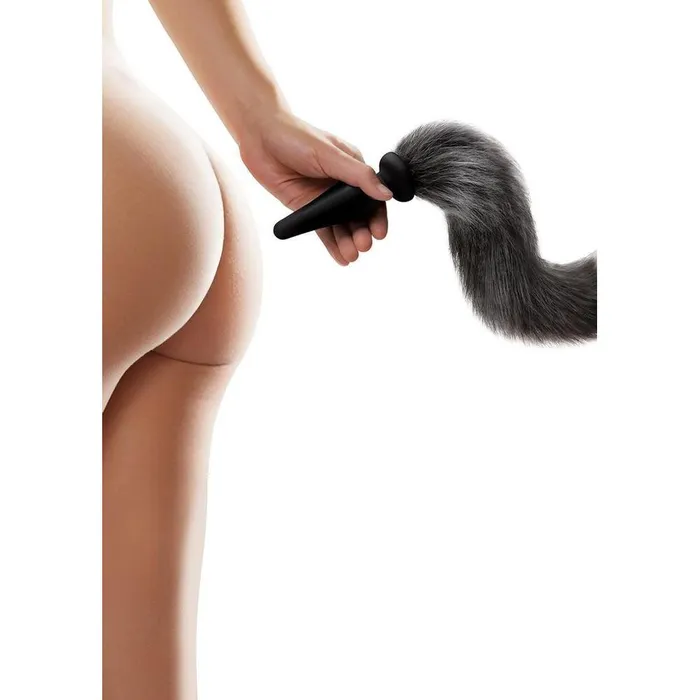 Furry Tales Grey Foxtail Butt Plug | Whipsmart Anal Furry Tales Grey Foxtail Butt Plug | Whipsmart Anal