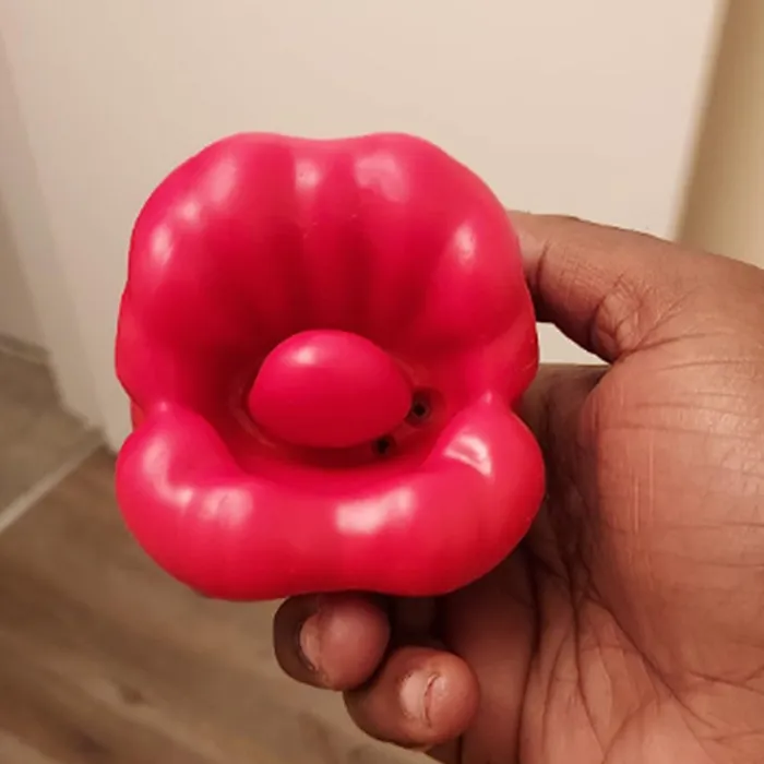 GAWK3000 Female Sex Toys | BOBOTONGUE - Big Mouth Big Enjoy Tongue Shaped Licking Suction Stimulator