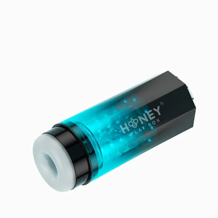 Honey Play Box Male Sex Toys | Adrian - Water Spa Rotating Male Masturbator - Blue Honey Play Box Male Sex Toys | Adrian - Water Spa Rotating Male Masturbator - Blue