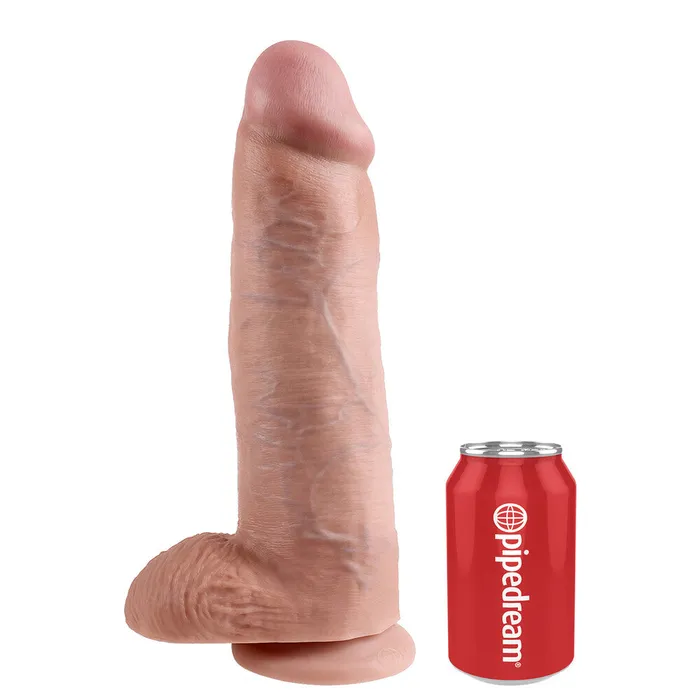 King Cock 12 Inch Cock Dildo With Balls PipeDream Dildos