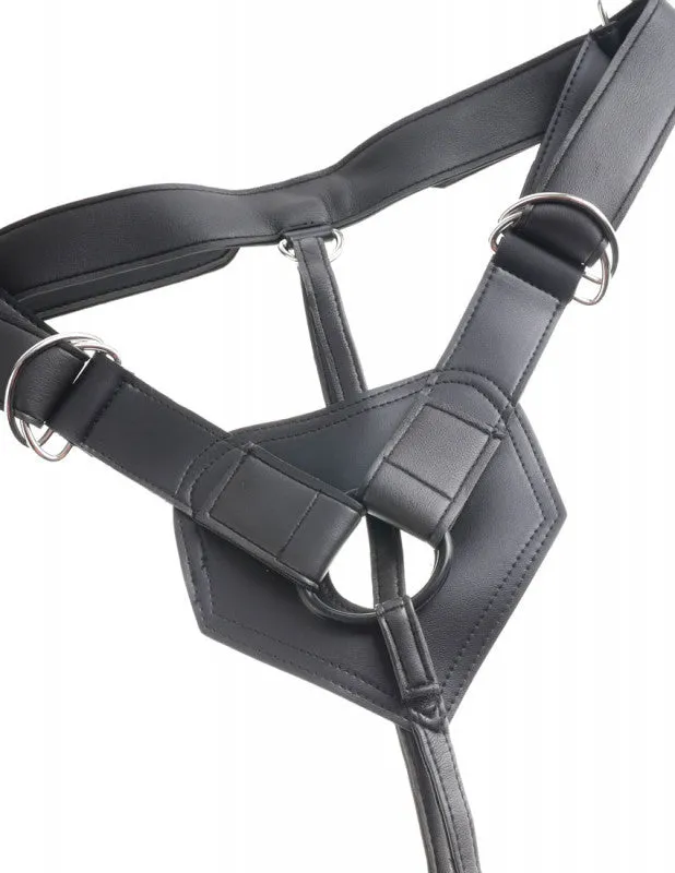King Strapon Harness With 8 Tan Pipedream Female Sex Toys