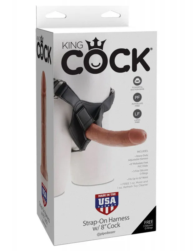 King Strap-on Harness With 8 King Strap-on Harness With 8