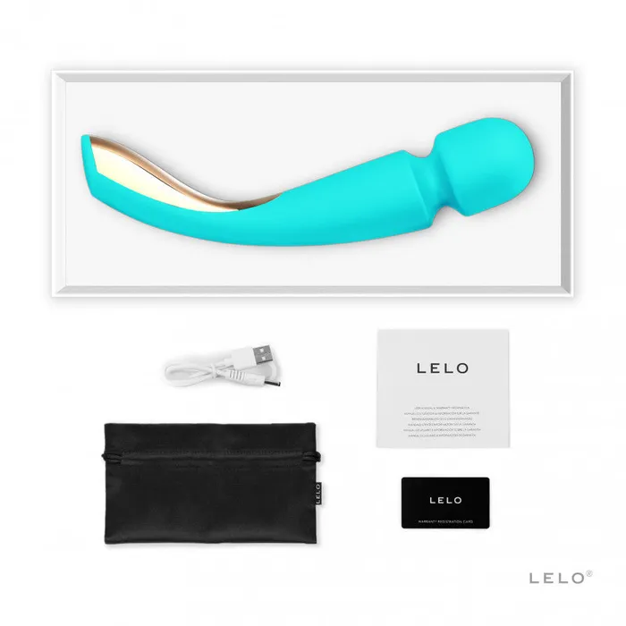 Lelo Vibrators | Smart Wand 2 - Large -  Aqua