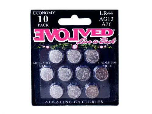 LR44 Battery 10Pack Evolved Novelties Male Sex Toys
