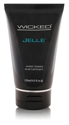 Lubricants Jelle WaterBased Anal Lubricant 4 Oz Wicked Sensual Care