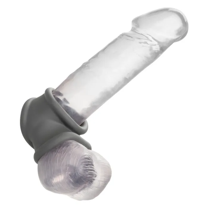 Male Sex Toys | Alpha Liquid Silicone Precision Ring - Gray - CalExotics Male Sex Toys | Alpha Liquid Silicone Precision Ring - Gray - CalExotics