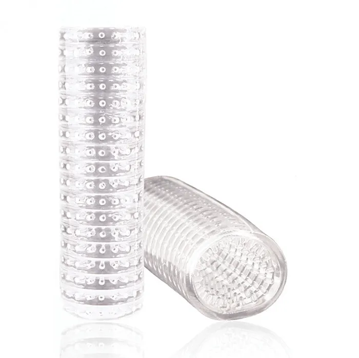 Male Sex Toys | Blush Novelties Stay Stroke Sleeve - Clear Male Sex Toys | Blush Novelties Stay Stroke Sleeve - Clear