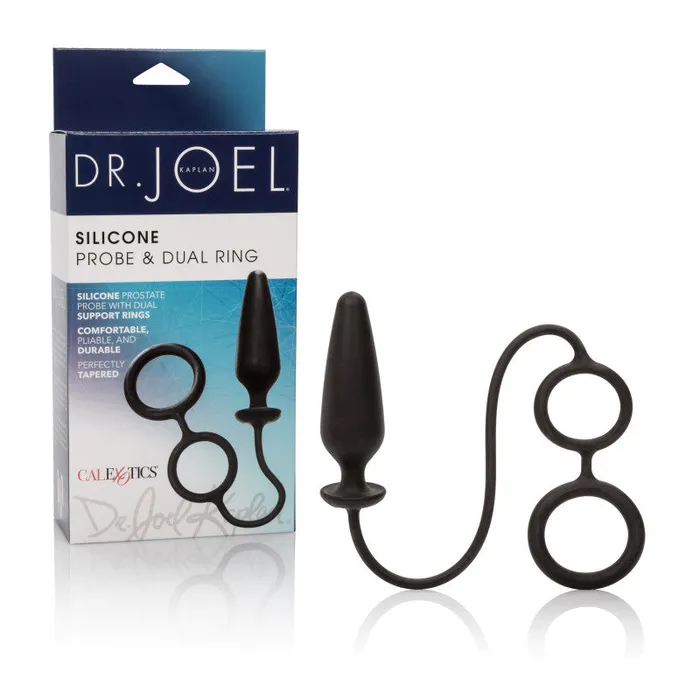 Male Sex Toys | CalExotics Dr. Joel Silicone Probe & Dual Ring Male Sex Toys | CalExotics Dr. Joel Silicone Probe & Dual Ring
