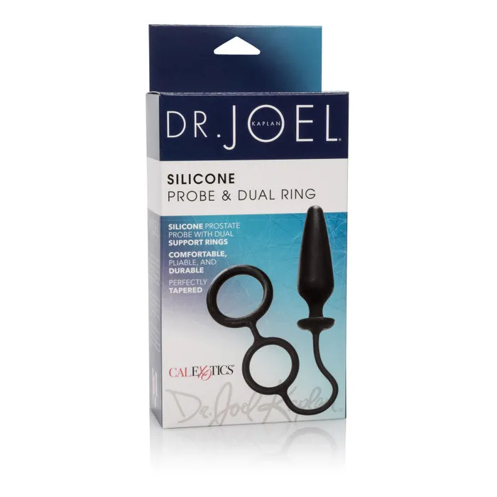 Male Sex Toys | CalExotics Dr. Joel Silicone Probe & Dual Ring Male Sex Toys | CalExotics Dr. Joel Silicone Probe & Dual Ring