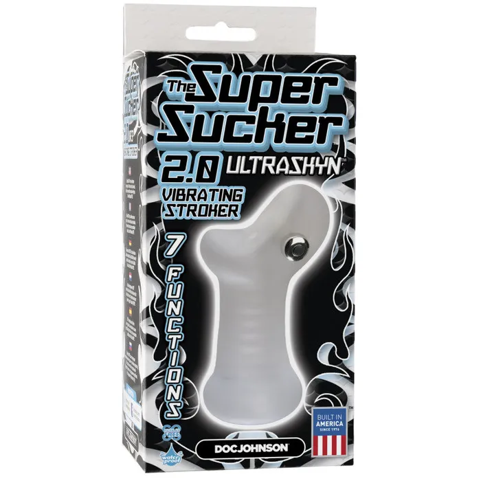 Male Sex Toys Doc Johnson The Super Sucker Masturbator 20 Clear