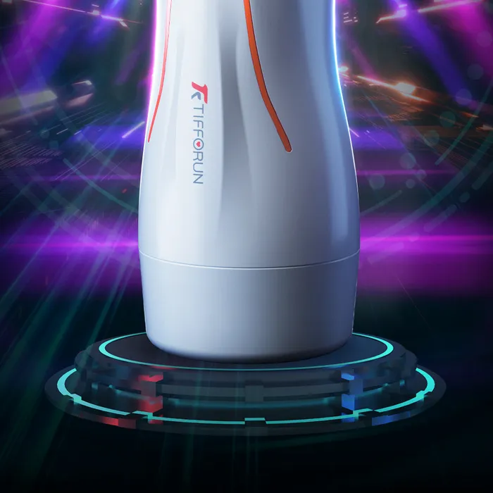 Male Sex Toys | GAWK3000 Space-Station Male Masturbator For Men White Gray