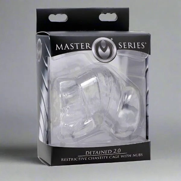 Male Sex Toys My Amazing Fantasy 20 Restrictive Chastity Cage with Nubs